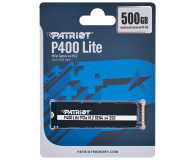 Patriot 500GB M.2 PCIe Gen4 NVMe P400 Lite - 1113159 - zdjęcie 5